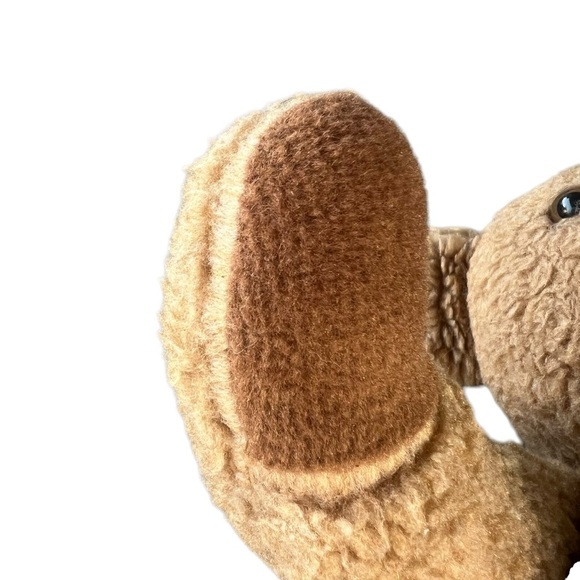 VTG Large Fully Jointed Teddy Bear Firm Feel 17” Head Arms Legs Move GVC - Picture 9 of 13